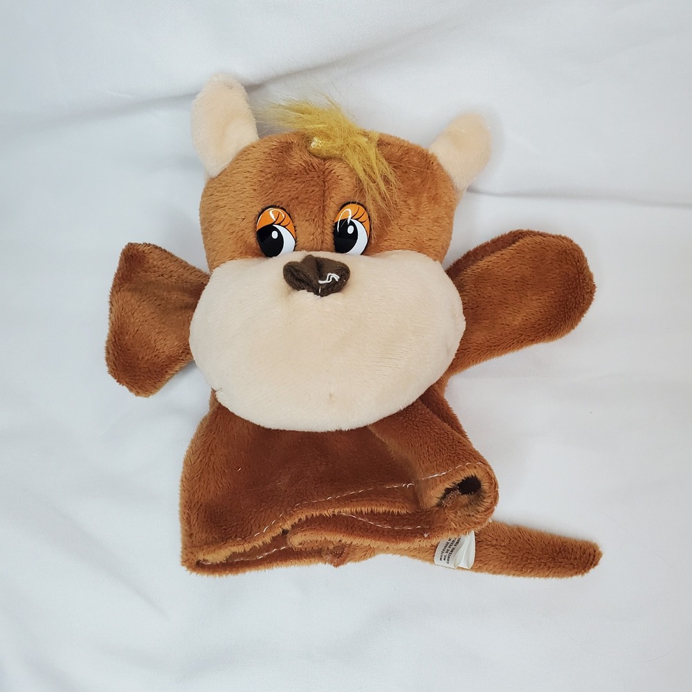 Darice Plush Brown‎ Bear Hand Puppet Stuffed Animal Toy Kids Toddler